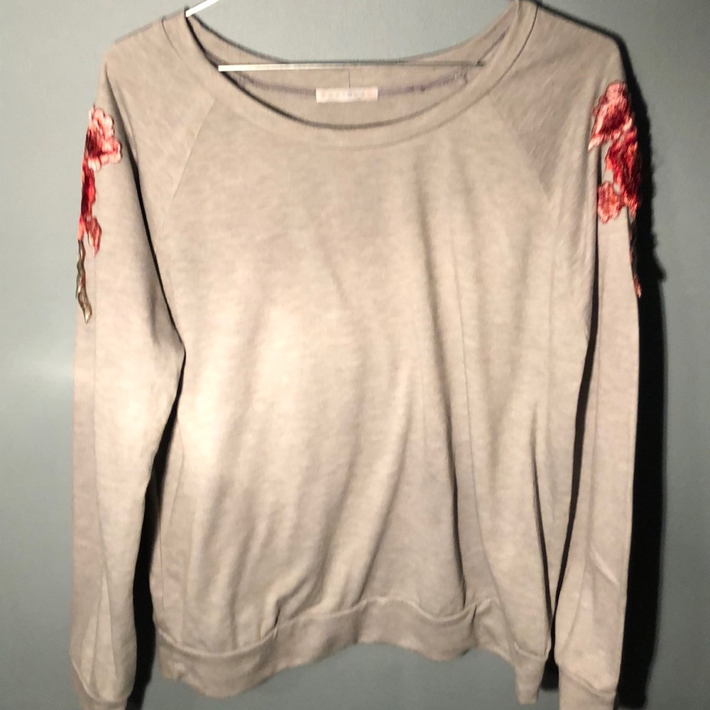 Floral sweatshirt